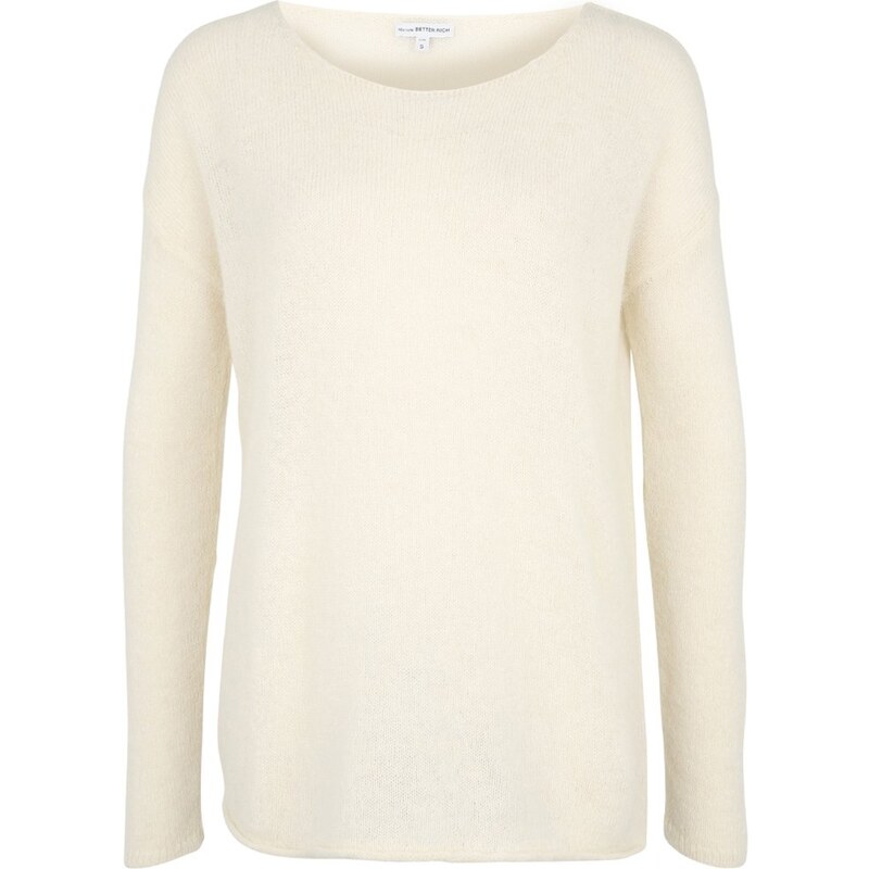 Better Rich SIMPLE Strickpullover white