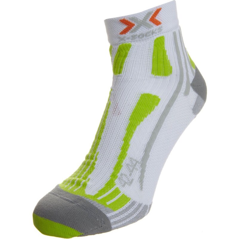 X Socks RUN SPEED TWO Sportsocken white/green lime