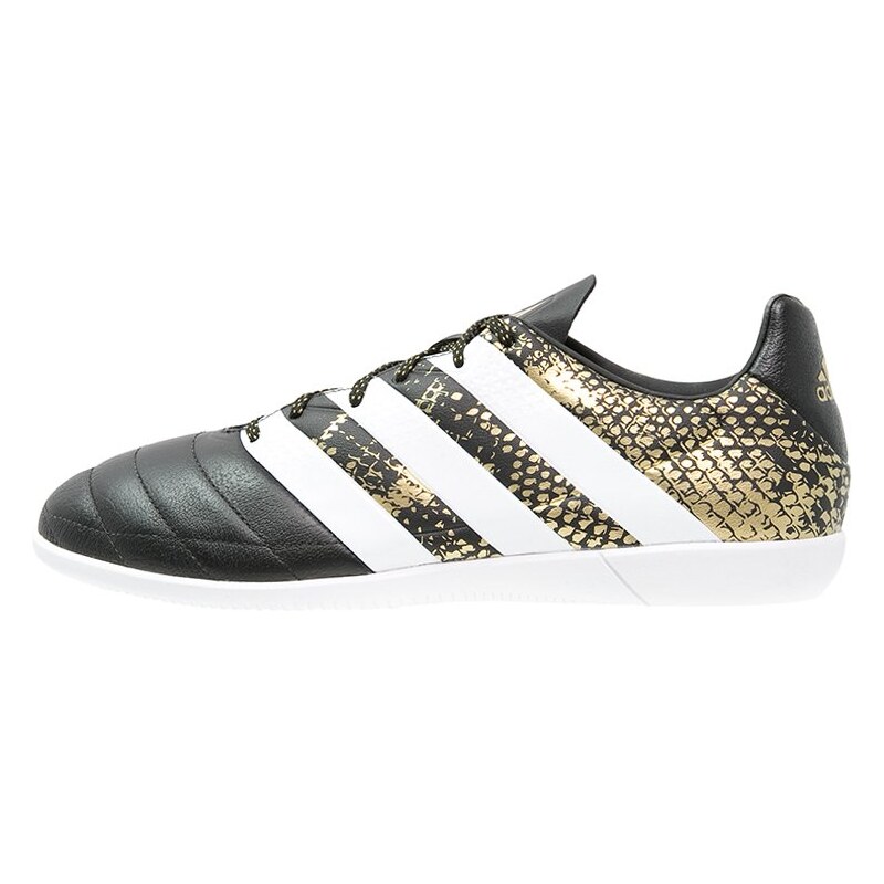 adidas Performance ACE 16.3 IN Fußballschuh Halle core black/white/gold metallic