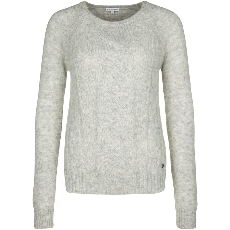 Better Rich CABLE Strickpullover light gray