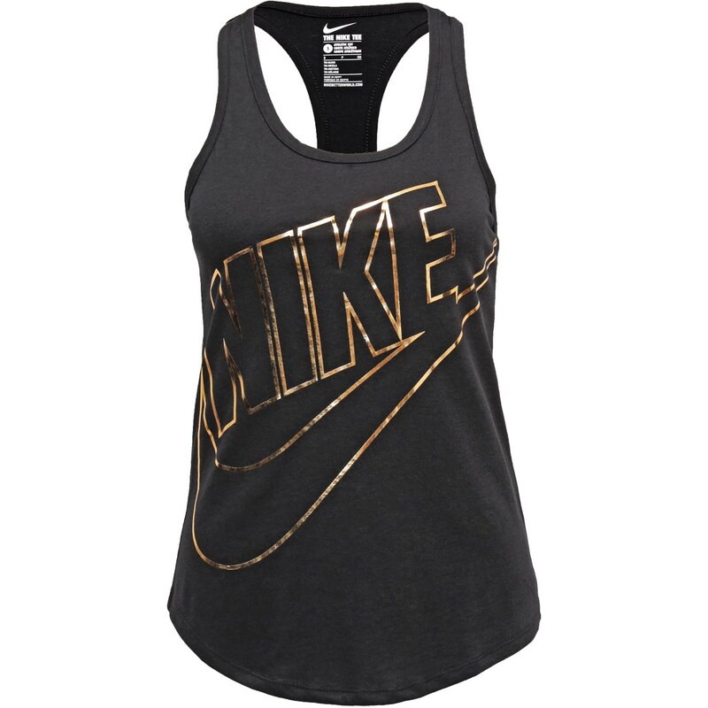 Nike Sportswear Top black/black/gold