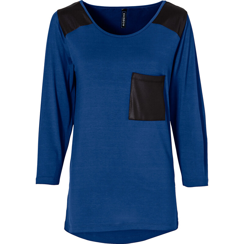RAINBOW Shirt 3/4 Arm in blau für Damen von bonprix
