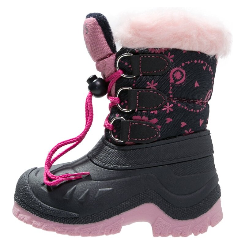 STUPS Snowboot / Winterstiefel dark blue/pink