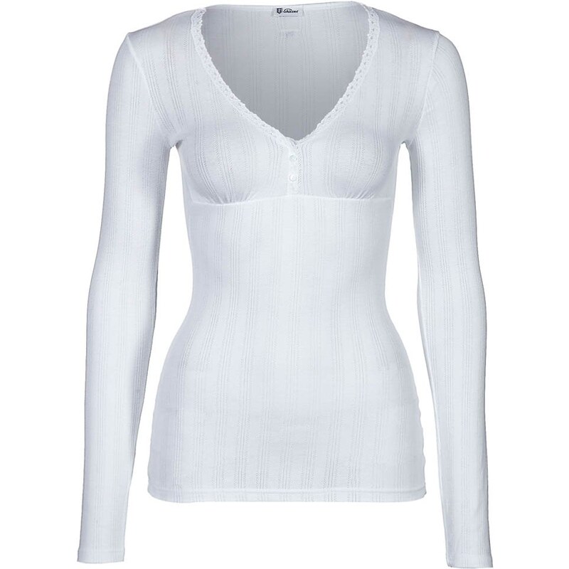 Schiesser Revival AGATHE Unterhemd / Shirt white