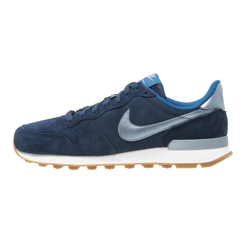 Nike Sportswear INTERNATIONALIST PREMIUM Sneaker low midnight navy/metallic blue dusk/court blue