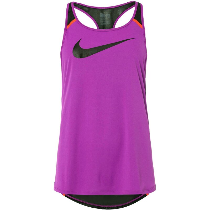 Nike Performance FLOW Funktionsshirt cosmic purple/black/light crimson