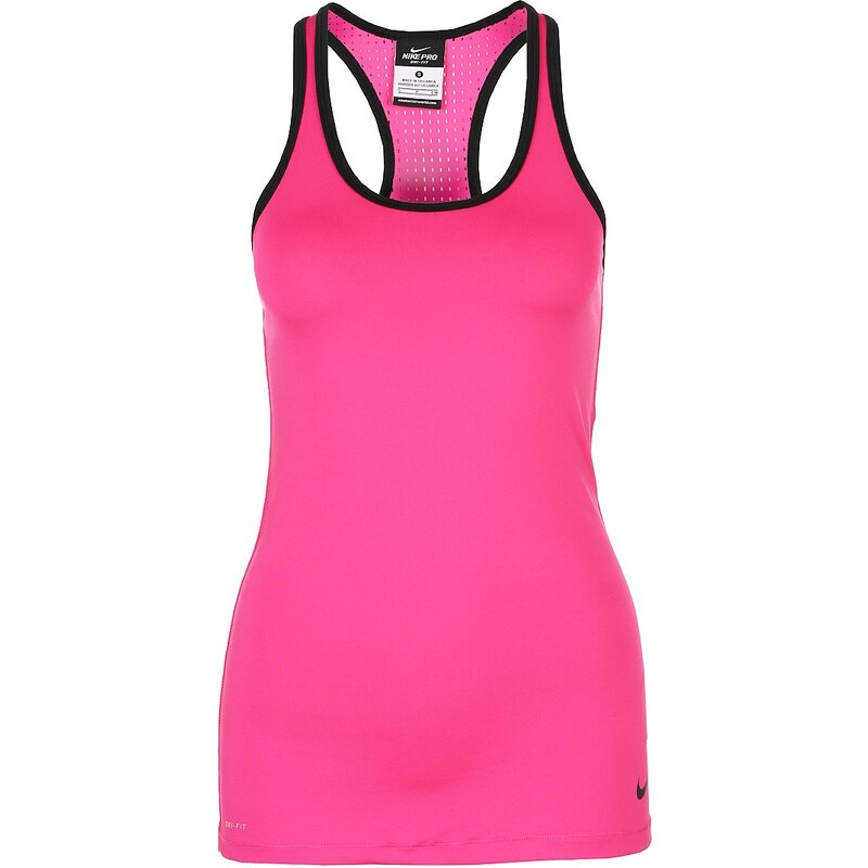 Nike Performance Top vivid pink/black