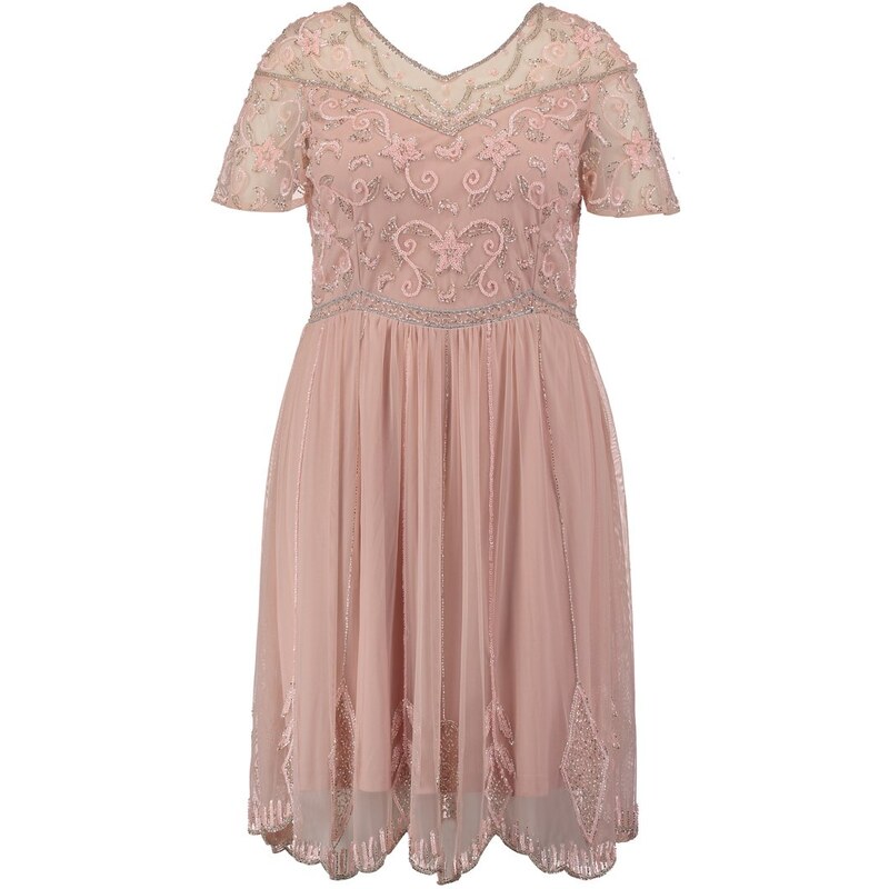 Frock and Frill Curve Cocktailkleid / festliches Kleid blush rose