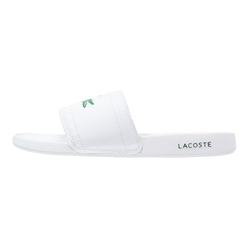 Lacoste FRAISIER Pantolette flach white/green