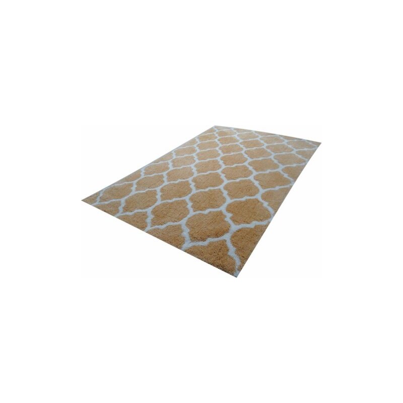 KAYOOM Hochflor-Teppich Effortless 260 Höhe 25 mm handgewebt gelb 2 (B/L: 80x150 cm),3 (B/L: 120x170 cm),4 (B/L: 160x230 cm)