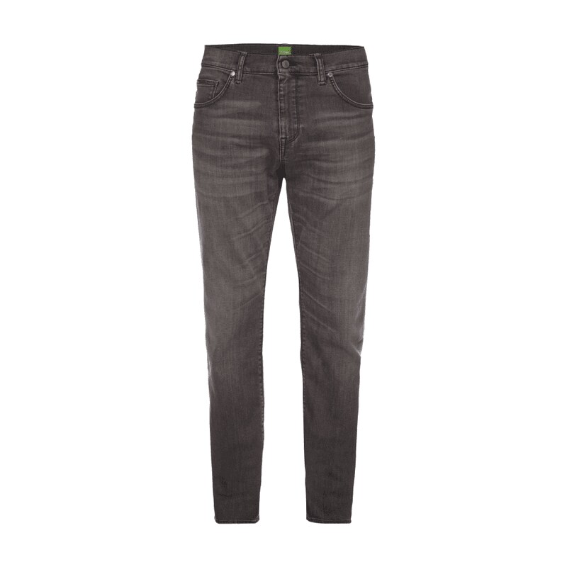 Boss Green Stone Washed Slim Fit 5-Pocket-Jeans