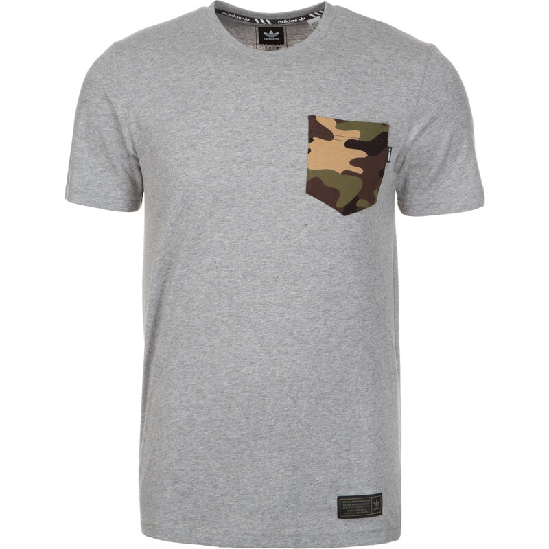ADIDAS ORIGINALS T Shirt mit Camo Pocket