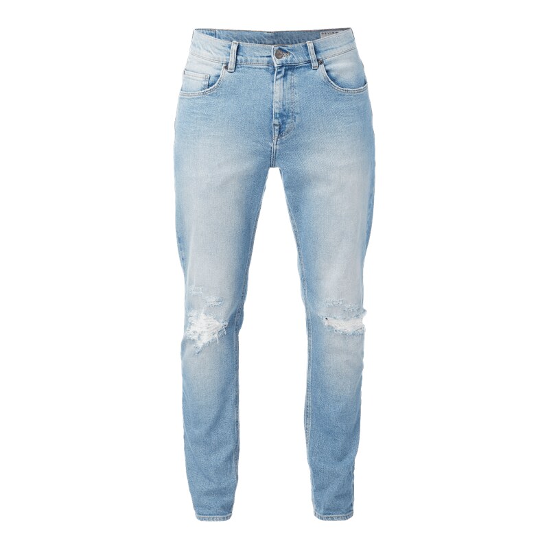 REVIEW Relaxed Skinny Jeans im Destroyed Look