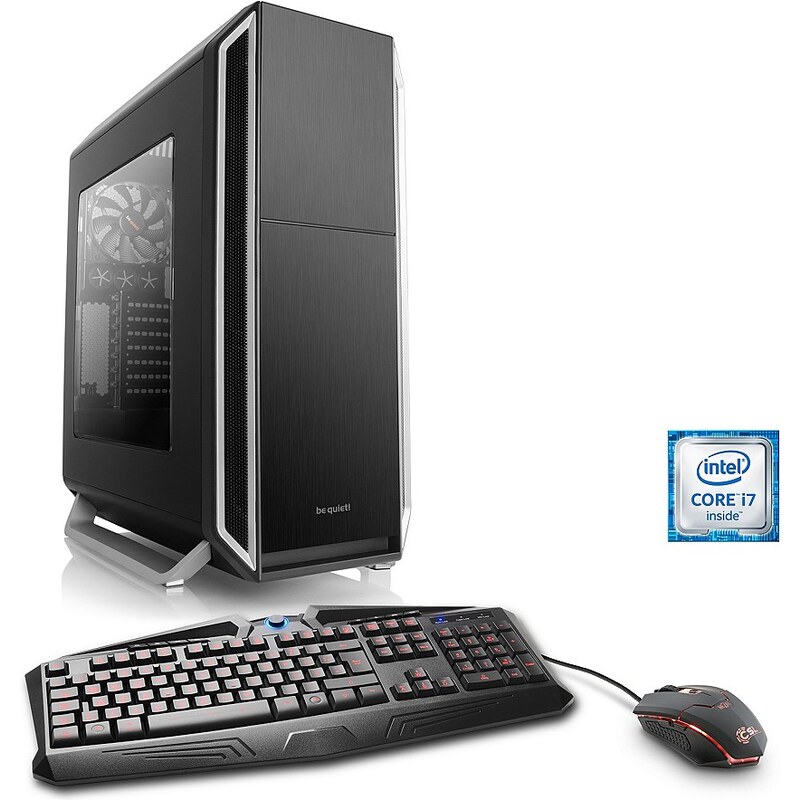 CSL Gaming PC Core i7-6700K GeForce GTX 1070 32GB DDR4 SSD »Immortalis T7470 Windows 10«