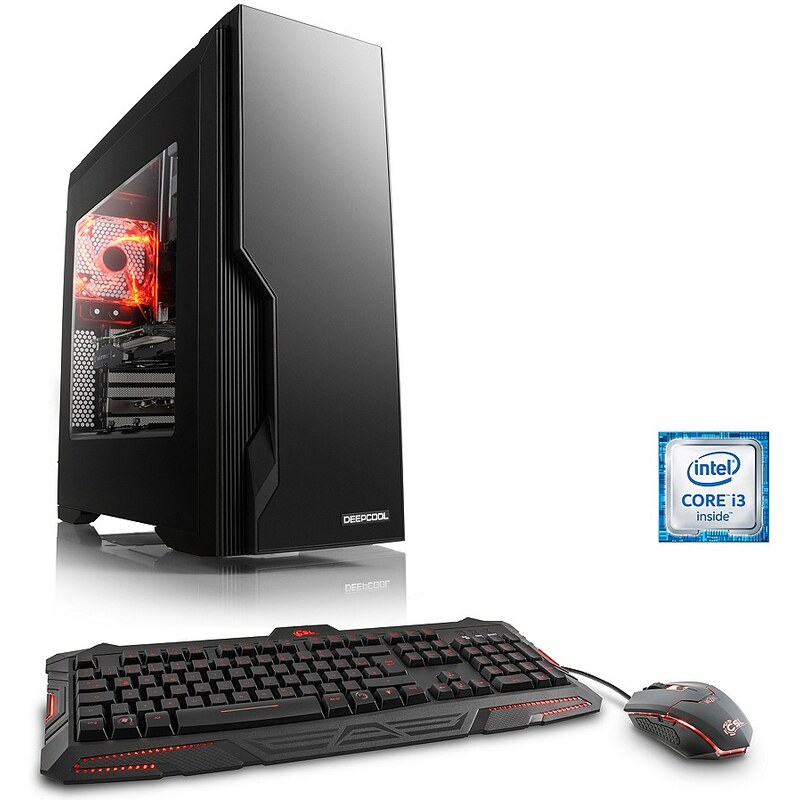CSL Gaming PC Core i3-6100 GeForce GTX 1060 8 GB DDR4 RAM »Levitas T5520 Windows 10«