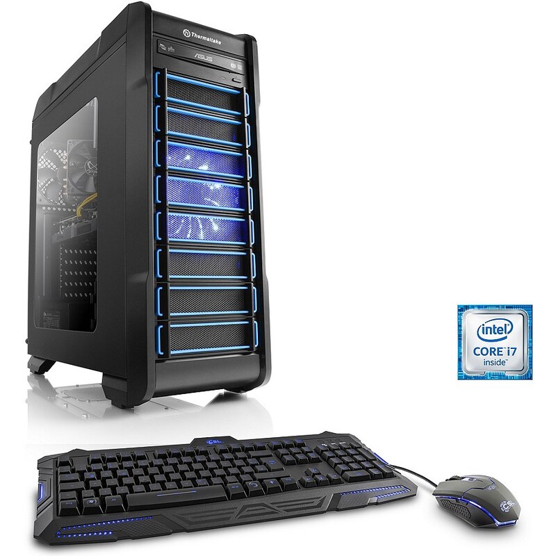 CSL Gaming PC i7-6700 GeForce GTX 1060 16 GB DDR4 240 GB SSD »Levitas T7760 Windows 10«