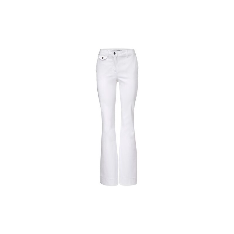 Damen Flared-Jeans ASHLEY BROOKE by Heine weiß 34,36,38,40,42,44,46,48,50,52