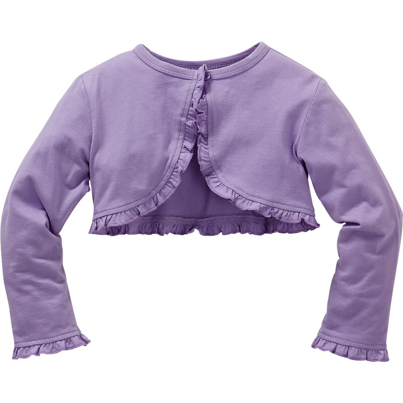 bpc bonprix collection Bolero Jacke langarm in lila für Mädchen von bonprix
