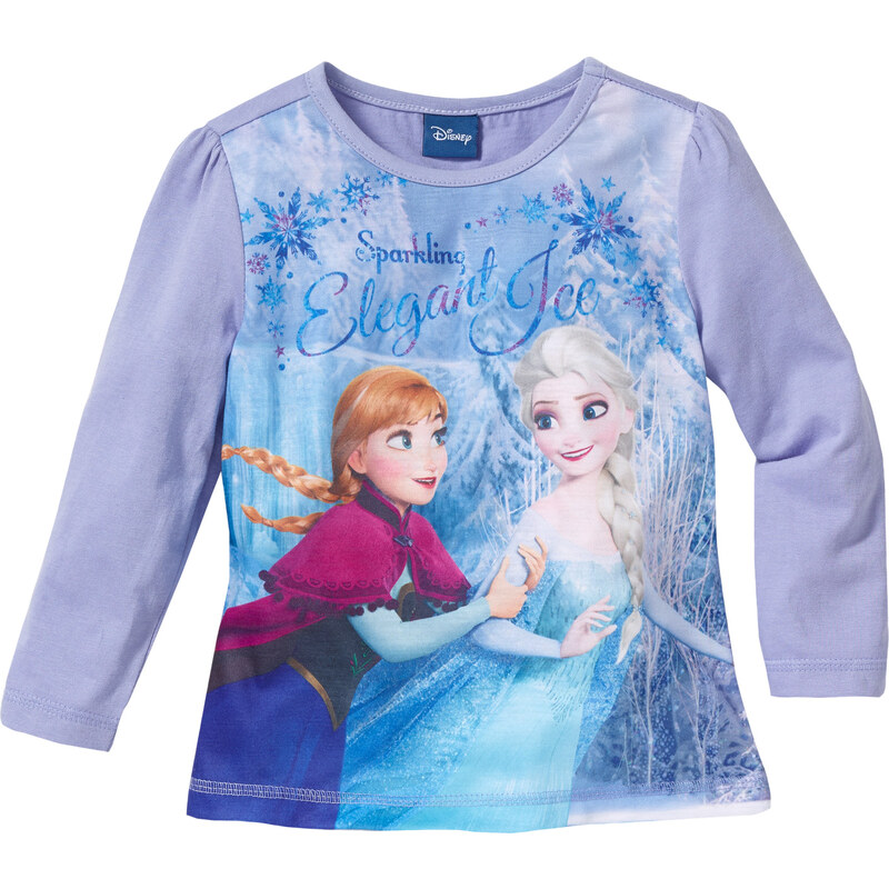Disney FROZEN Langarmshirt in lila für Mädchen von bonprix