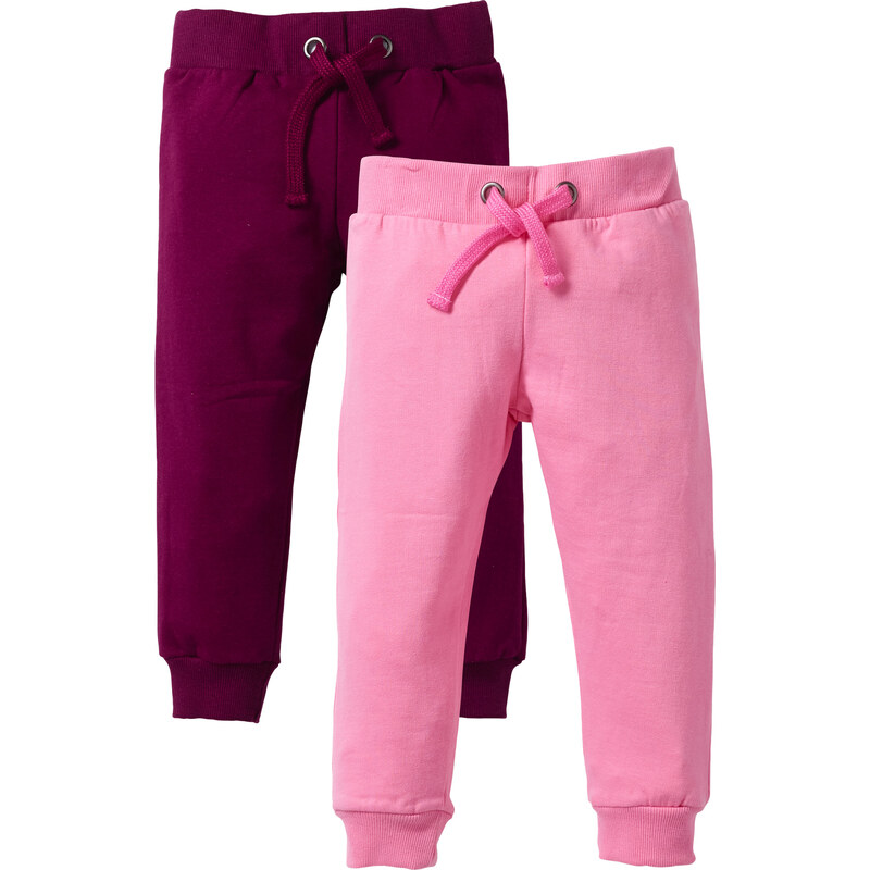 bpc bonprix collection Sweathose (2er-Pack) in rosa für Mädchen von bonprix