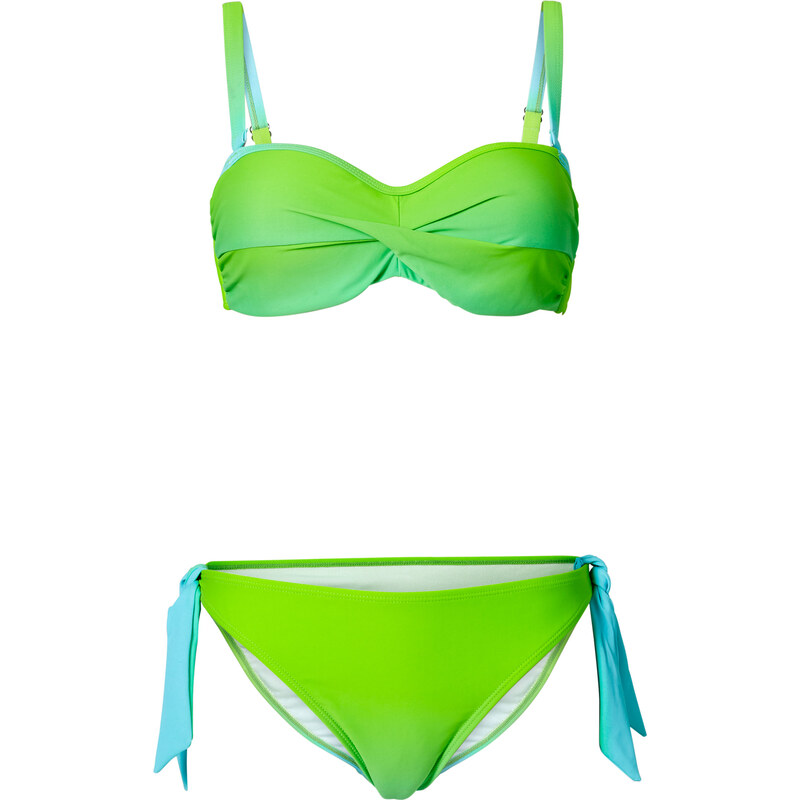 bpc bonprix collection Bügel Bikini (2-tlg. Set) in grün für Damen von bonprix
