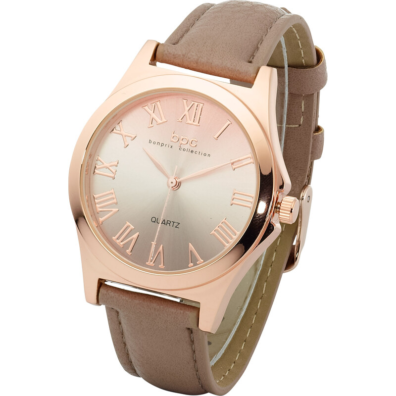 bpc bonprix collection Armbanduhr mit Farbverlauf in braun für Damen von bonprix