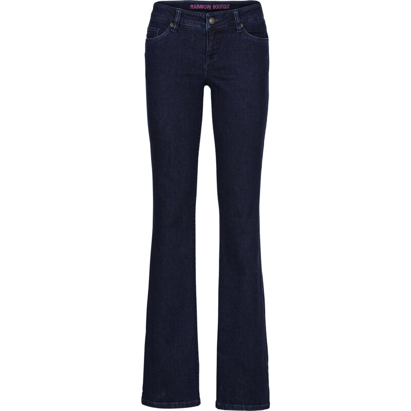 RAINBOW Bootcut Jeans in blau für Damen von bonprix