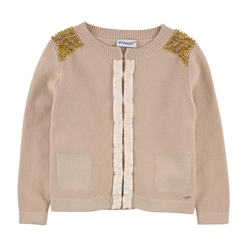 Pinko Up Knitted cardigan with stones