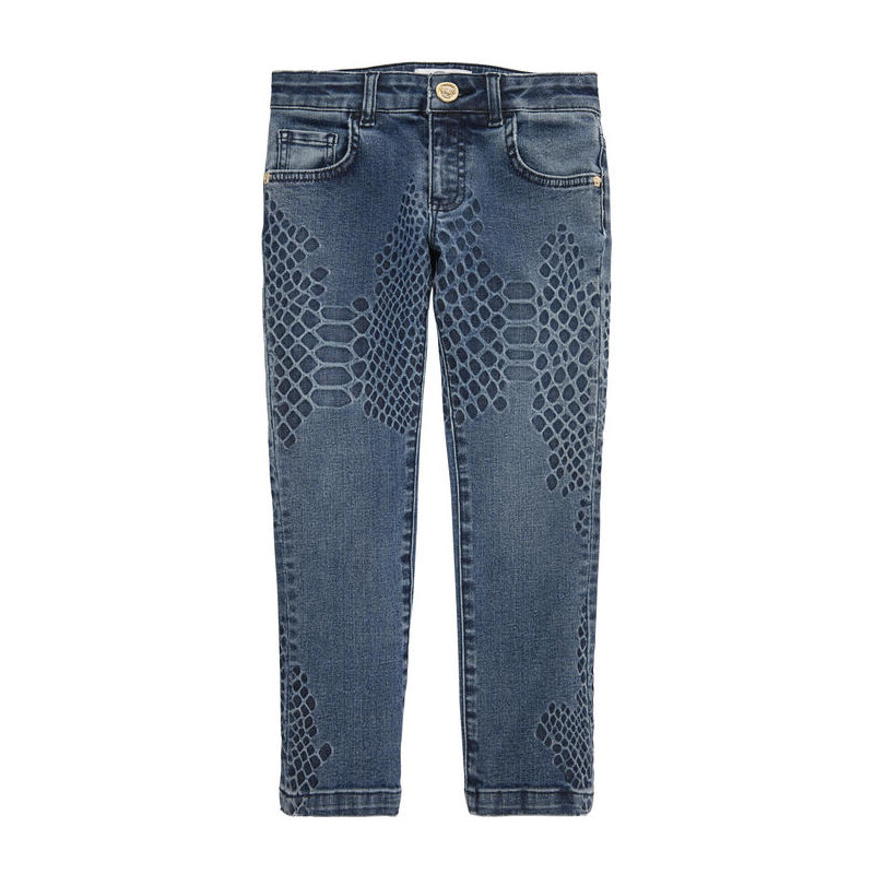 Young Versace âSkinny Fitâ Fantasie-Jeans aus Denim