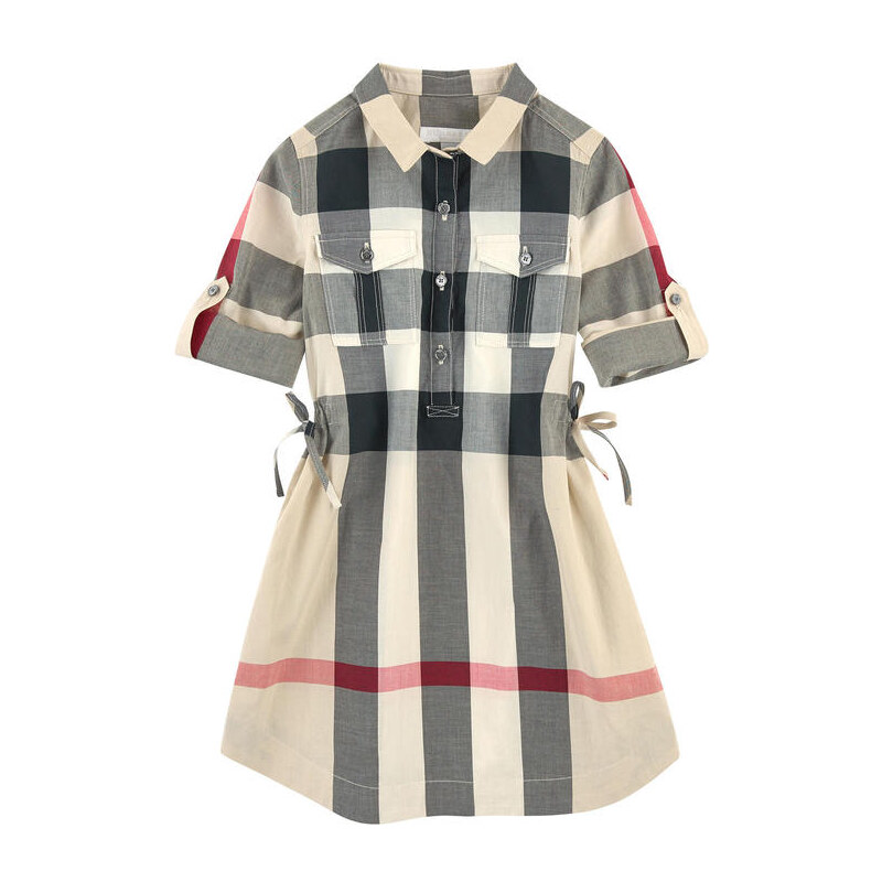 Burberry Kleid mit Check-Print