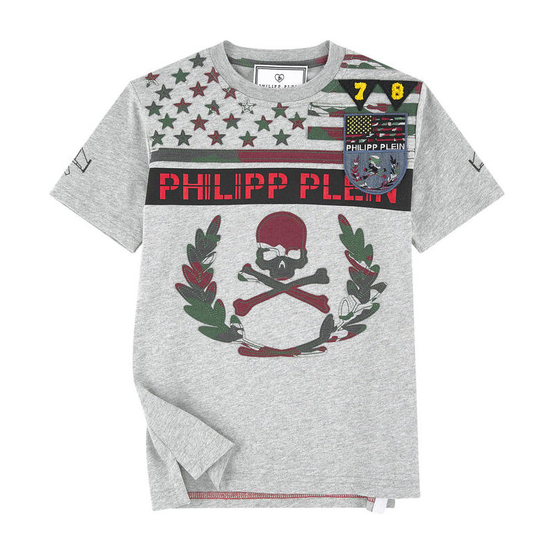 Philipp Plein T-Shirt mit Motiv We Love USA
