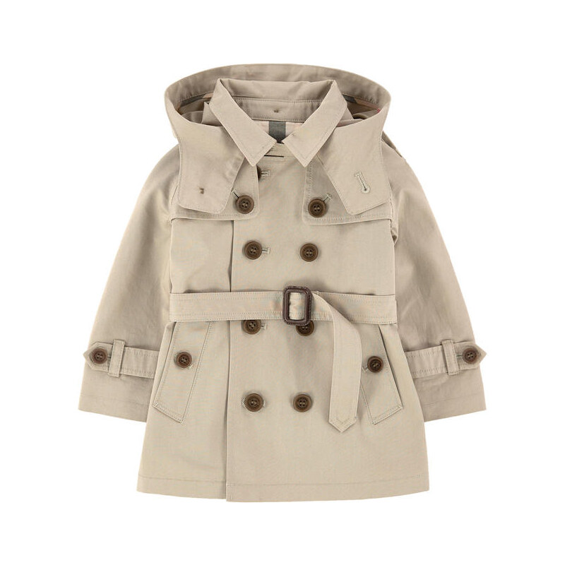 Burberry Baby-Trenchcoat (Junge) - abnehmbare Kapuze