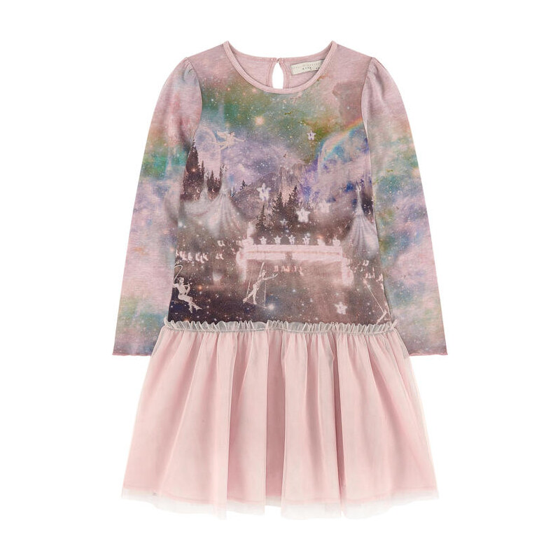 Stella McCartney Kids Print-Kleid aus Bio-Baumwolle