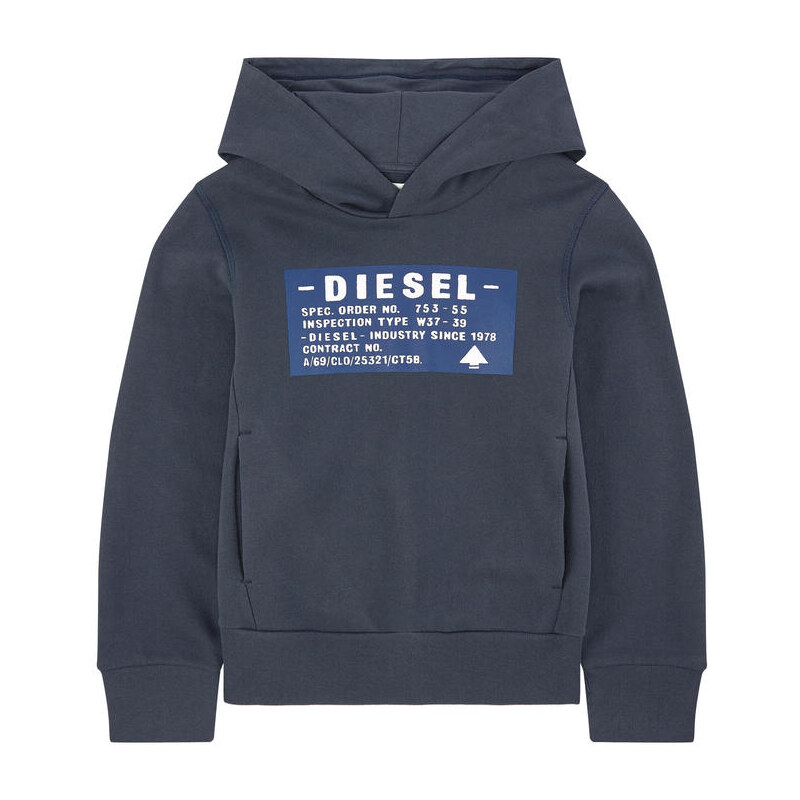 Diesel Kapuzen-Sweatshirt mit Motiv
