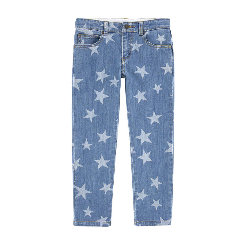 Stella McCartney Kids Mini Me Boyfriend-Jeans fur Mädchen mit Sternen
