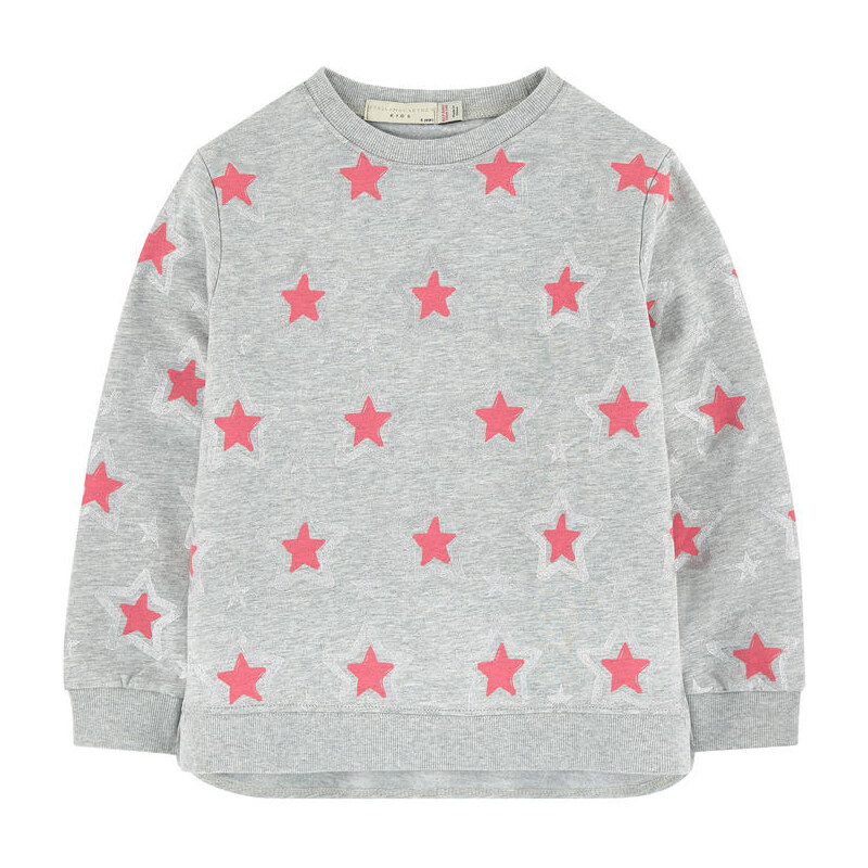 Stella McCartney Kids Sternchensweatshirt aus Bio-Baumwolle
