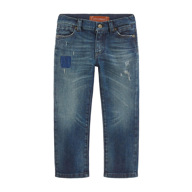Dolce & Gabbana Stonewashed Boy-Jeans Regular Fit