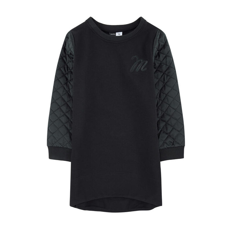 Molo Sweatshirt-Kleid aus Bi-Material Cinda
