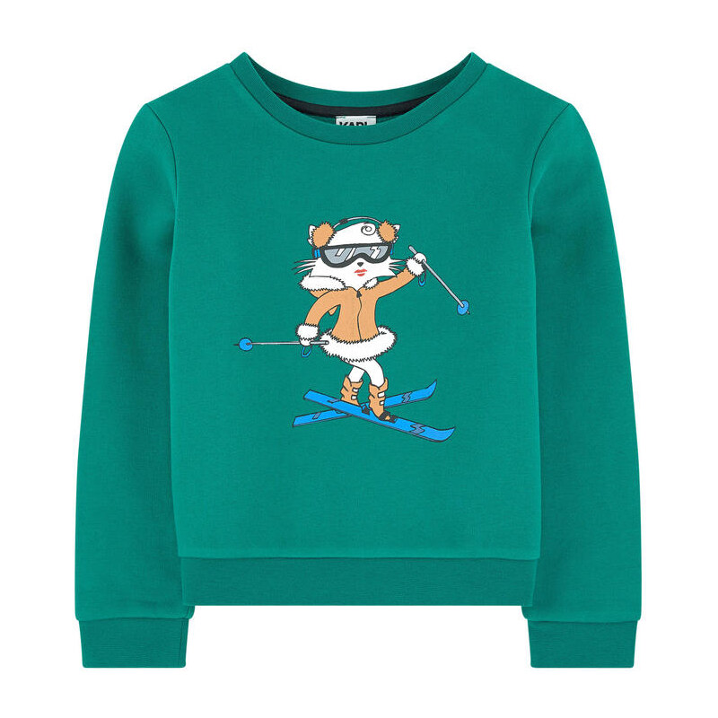 Karl Lagerfeld Kids Choupette-Sweatshirt