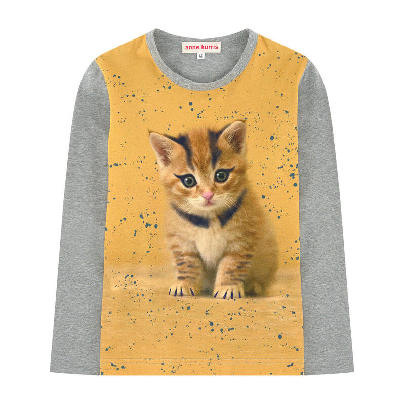 Anne Kurris T-Shirt mit Motiv Lola Punk Kitty
