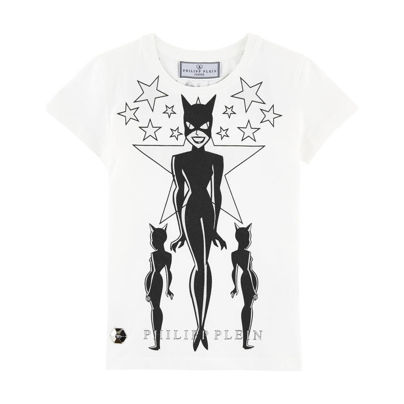 Philipp Plein T-Shirt mit Motiv Catwoman