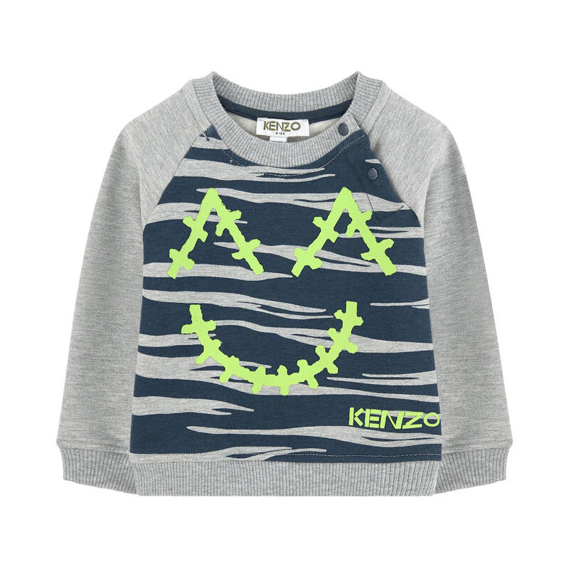 Kenzo Kids Sweatshirt mit Siebdruck