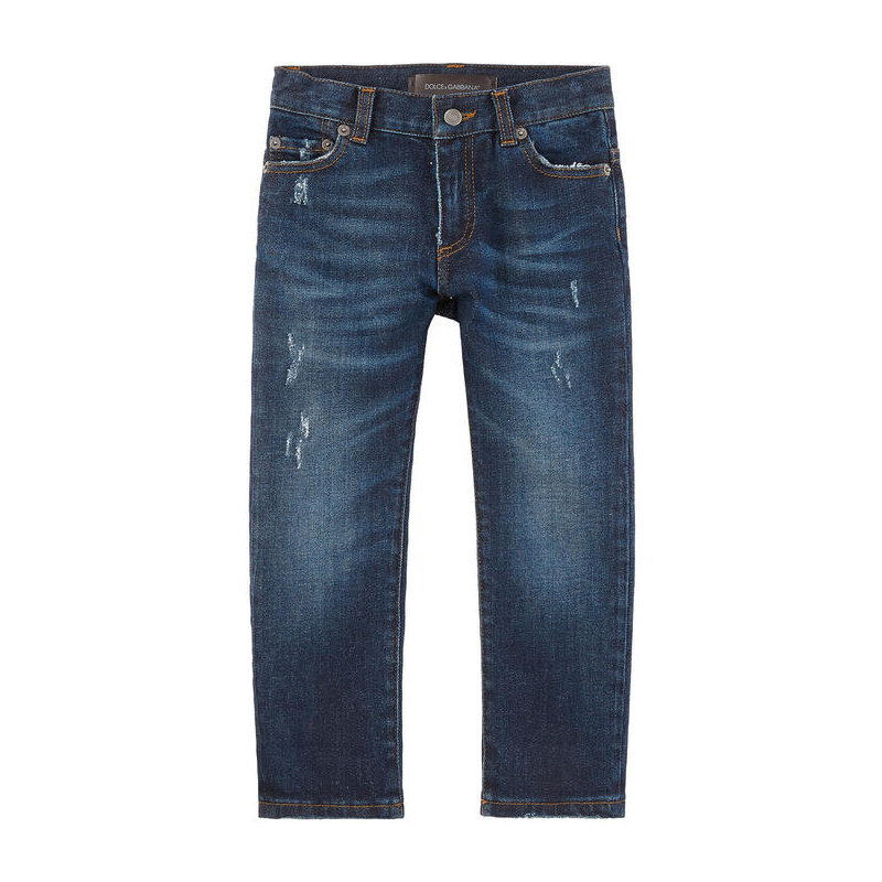 Dolce & Gabbana Stonewashed Boy-Jeans Regular Fit