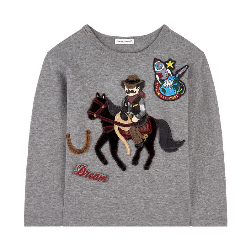 Dolce & Gabbana T-Shirt mit Motiv Western