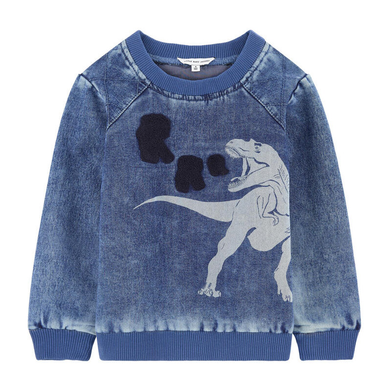 Little Marc Jacobs Molton-Sweatshirt mit Motiv