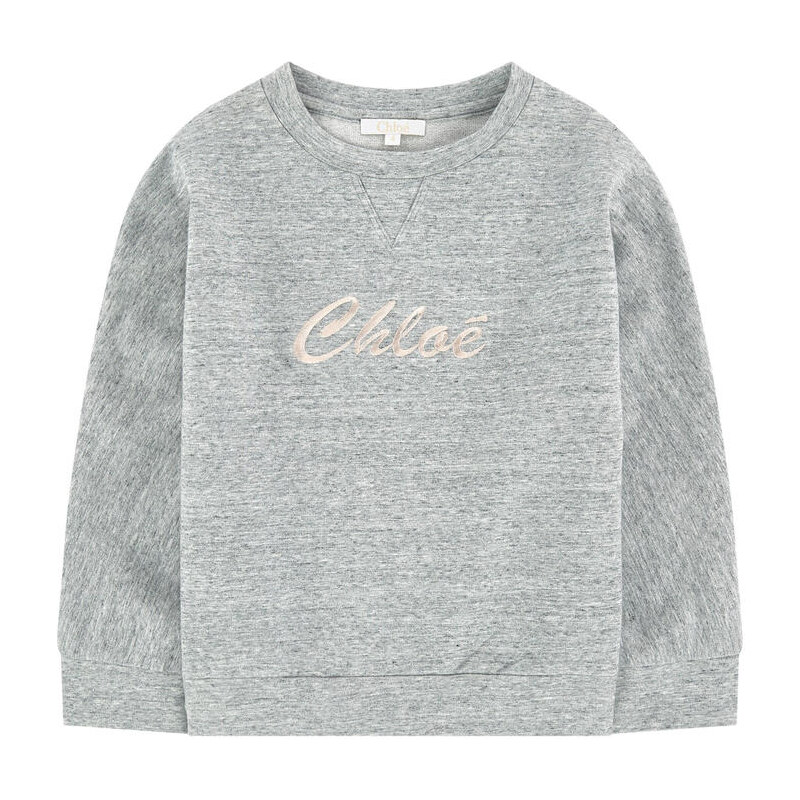 Chloé Mini Me Sweatshirt mit Motiv