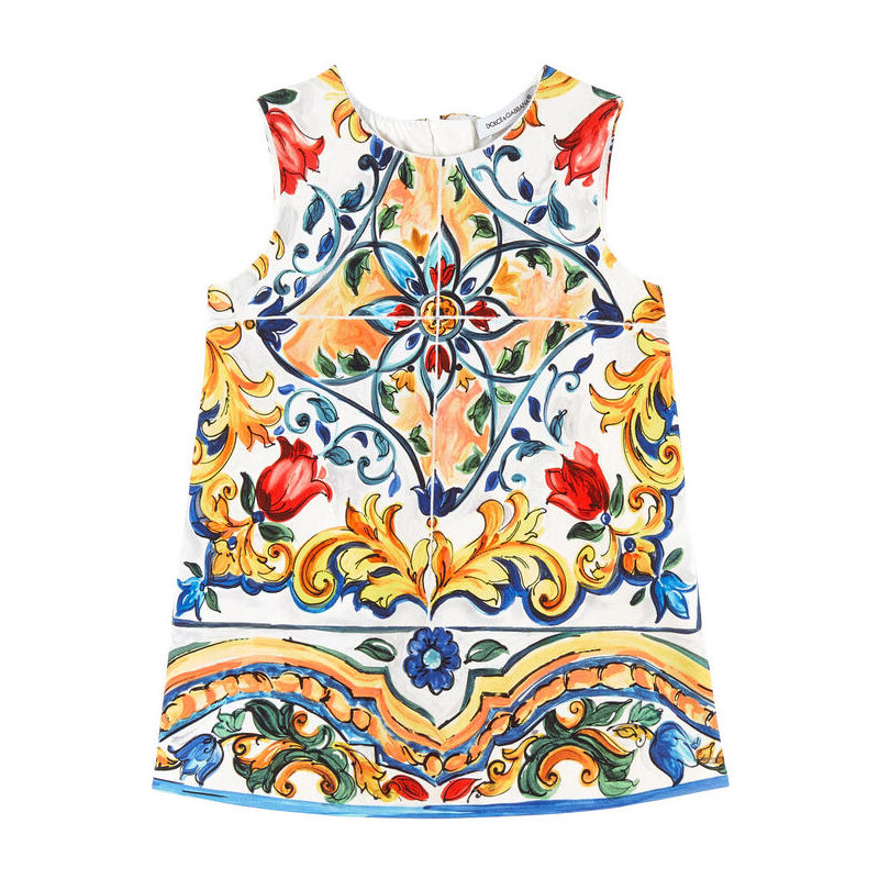 Dolce & Gabbana Mini Me Print-Kleid
