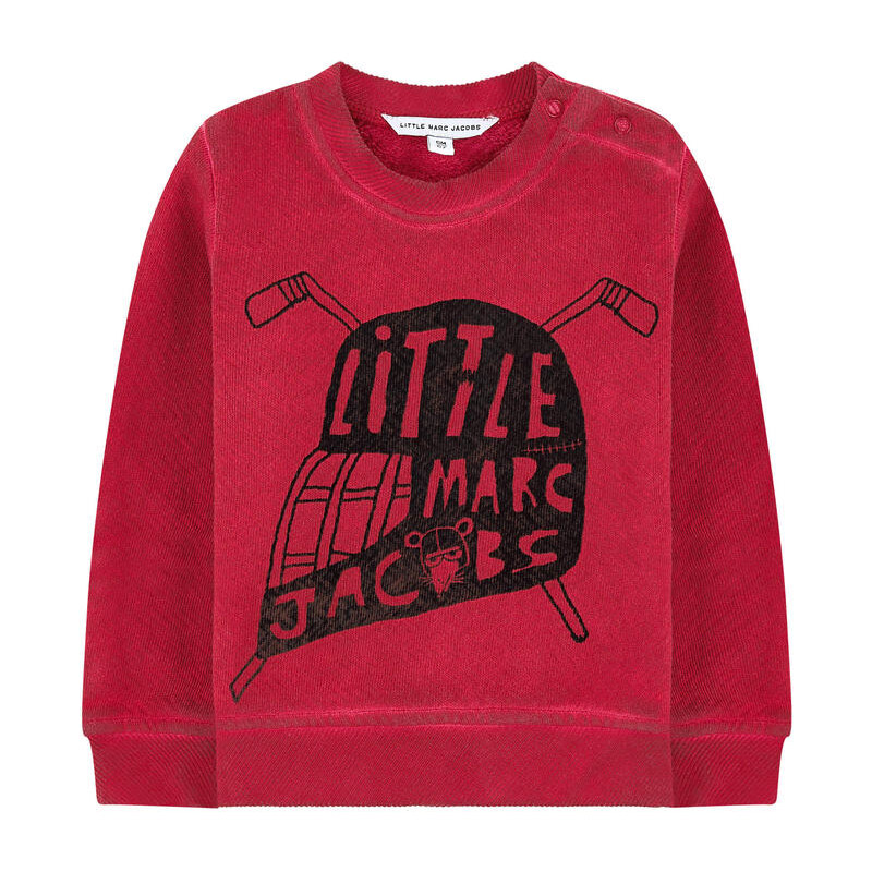Little Marc Jacobs Sweatshirt mit Motiv