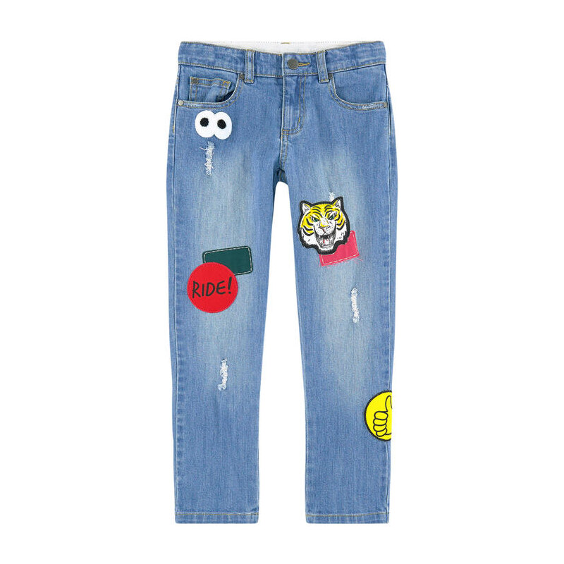 Stella McCartney Kids Jeans fur Jungen Regular Fit mit Patches