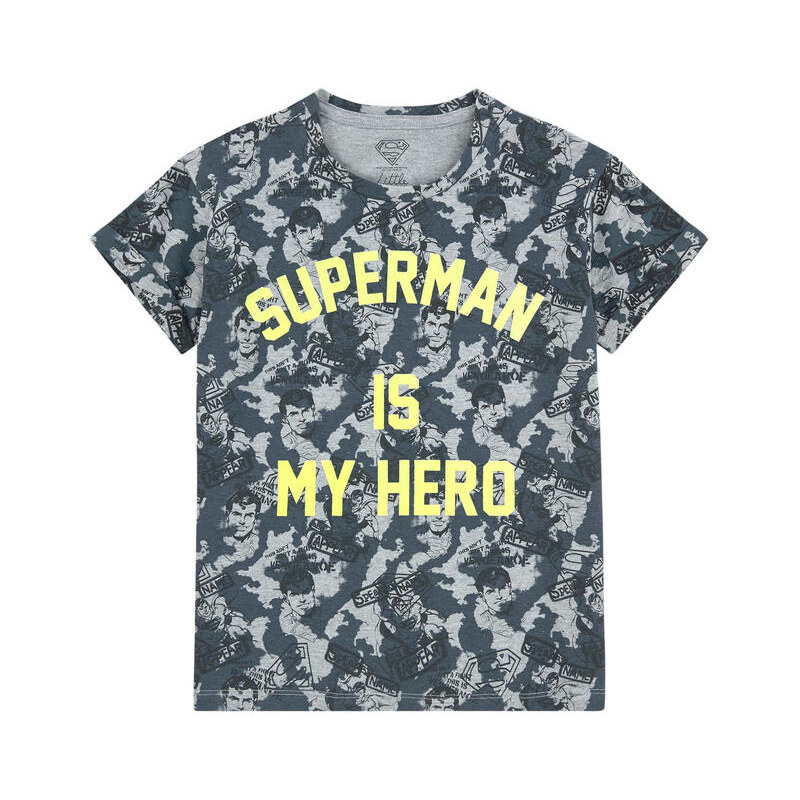 Little Eleven Paris T-Shirt Family Superman